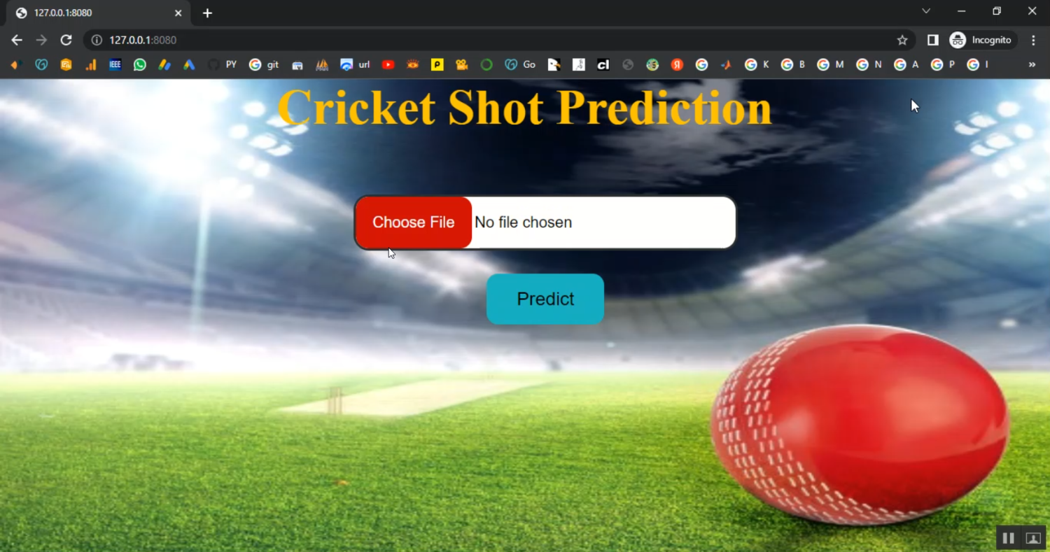 Cricket Shot Simple CNN in Python Projects