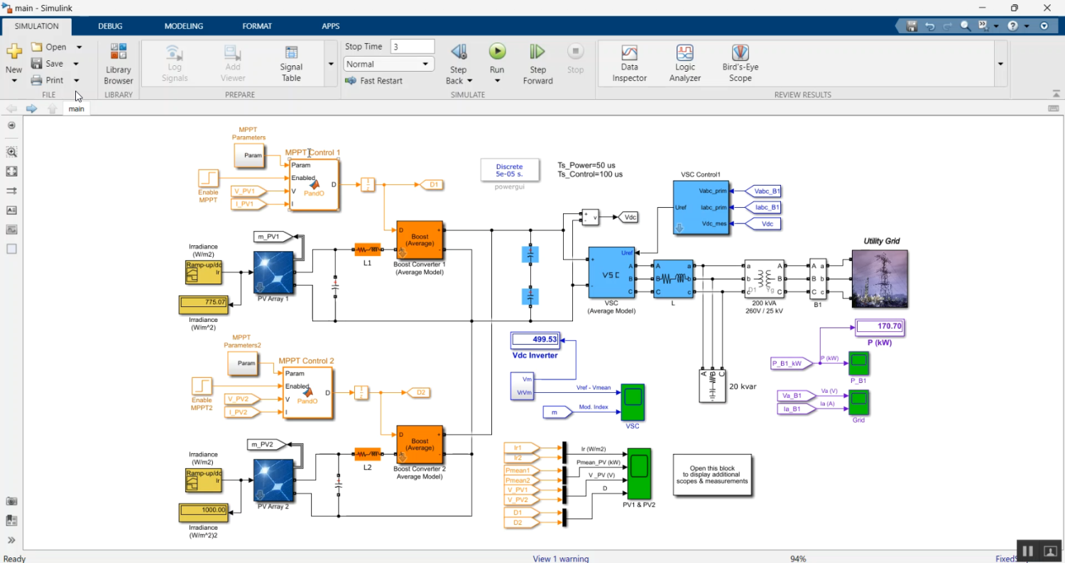 Grid-Connected PV Array