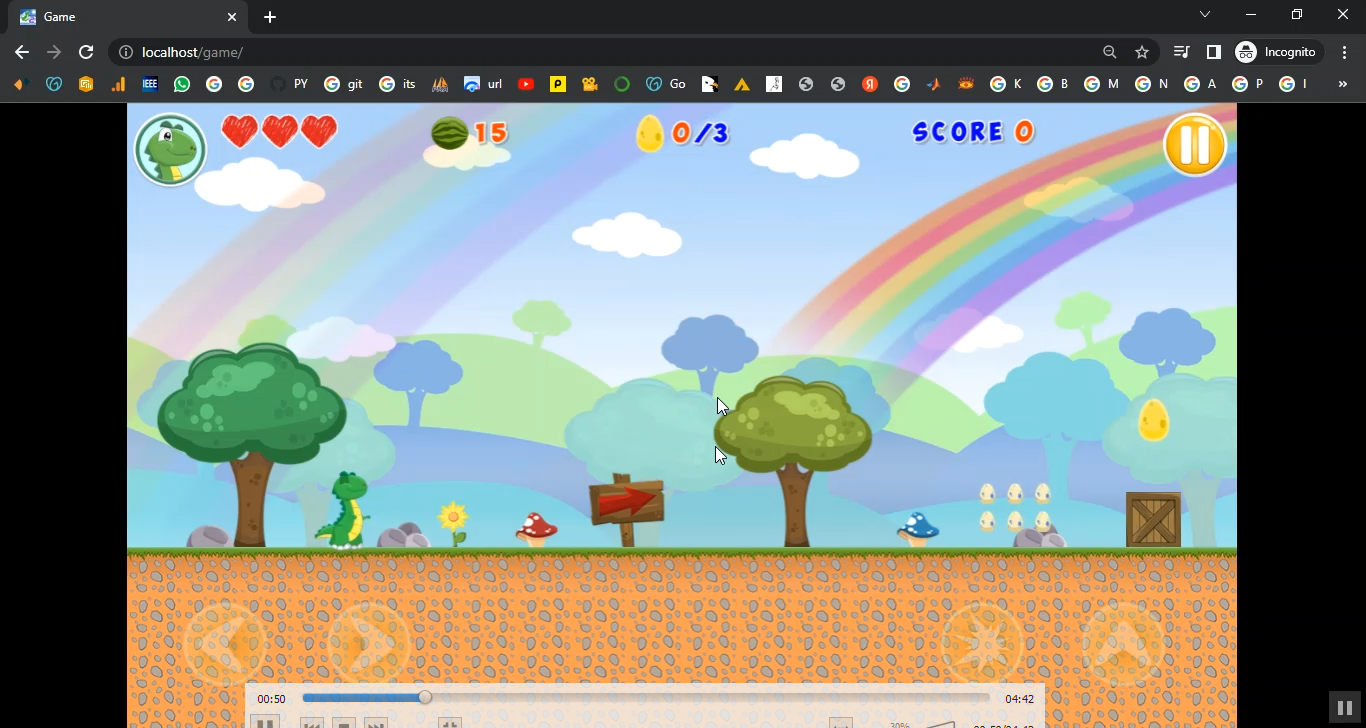 Game Play in Child in PHP Application Projects